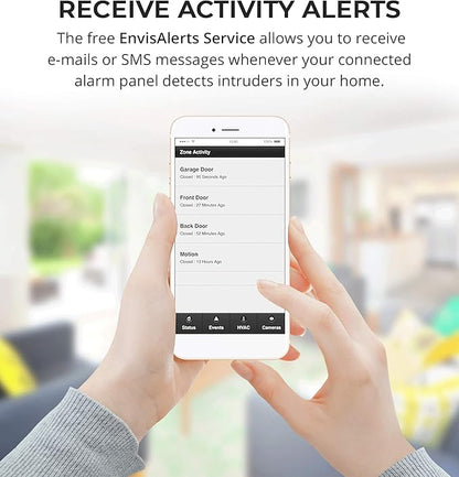 EyezOn Envisalink EVL-4EZR IP Security Interface Module for DSC and Honeywell (Ademco) Security Systems, Compatible with Alexa