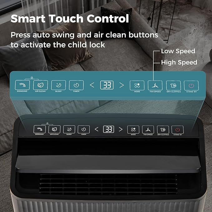 COSTWAY 4,500 Sq. Ft Dehumidifier for Basement, 3-Color Humidity Indicator, Dry Clothes Mode, 12" Drain Hose & Wheels, 57 Pints Dehumidifier for Large Room (Black)