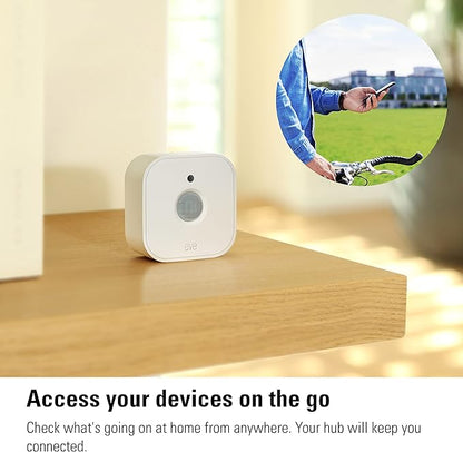 Eve Motion (Matter) - Smart Motion Sensor with Light Sensor, IPX3 Water Resistance, Automatic Activation of Lights and Devices, Thread