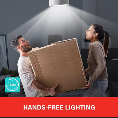 Sengled Motion Sensor LED Bulbs, A19 5000K Daylight Dusk to Dawn Motion Activated Light, 11W (75W Equivalent) 1200 Lumens for Indoor & Outdoor Use, Porch, Garage, Hallway, 2 Pack