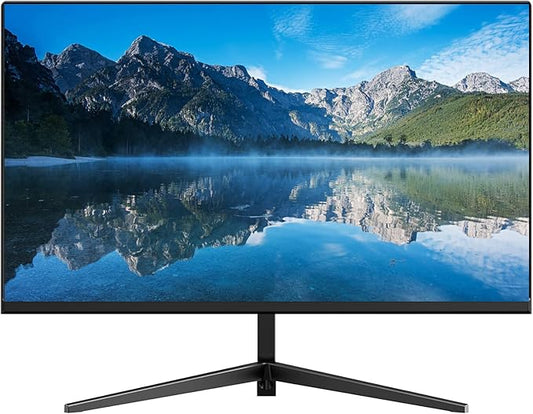 Real HD 32 Inch FHD 1080P CCTV Security Monitor, Thin LED Screen Computer Monitor, 60Hz Refresh Rate with HDMI VGA BNC and Audio, Compatible with 4K, for Surveillance NVR/DVR System
