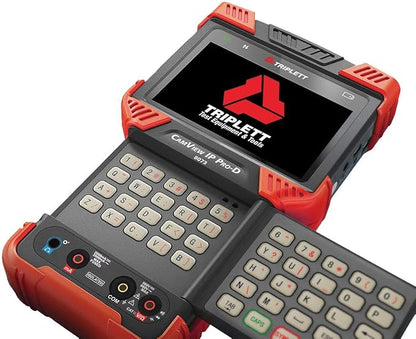 Triplett 8073 CamView IP Pro-D CCTV Camera Tester with Built-in DHCP Server - IP, AHD 2.0, HD-TVI 3.0, HD-CVI 3.0