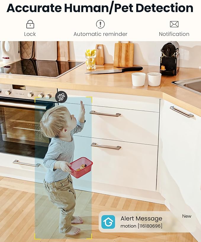ieGeek Indoor Camera, 2K Cameras for Home Security, 5G Security Camera Indoor, 360° Pet/Dog/Baby Camera with Phone App, AI Tracking, 2-Way Audio, Night Vision, 24/7 SD Card Storage, Alexa (2 Pack)
