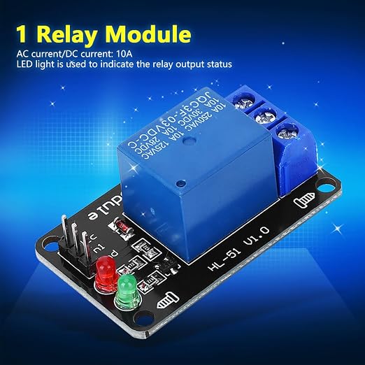 3.3V Relay Module for, Electronic Switch Control Board with LED Indicator, Compatible with Smart Home Automation Systems and DIY Projects