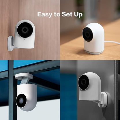 Aqara Security Camera, HomeKit Secure Video Indoor Camera, Night Vision, Two-Way Audio, 1080P HD Plug-in Indoor Cam, Security Home Camera, Smart Home Bridge for Alarm System, Works with IFTTT