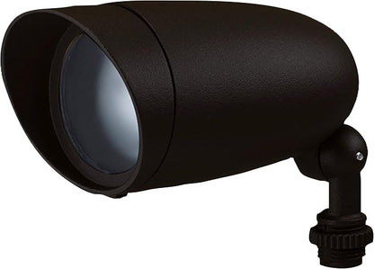 Nuvo SF76/646 One-Light Halogen Landscape Floodlight, Dark Bronze, 6.25-Inches
