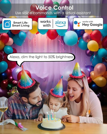 RGB MR16 and MR16 Smart Light Bulbs