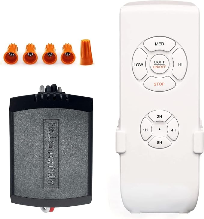 Humpptom Universal Ceiling Fan Remote Control Kit - Compatible with Harbor Breeze, Hampton Bay & More
