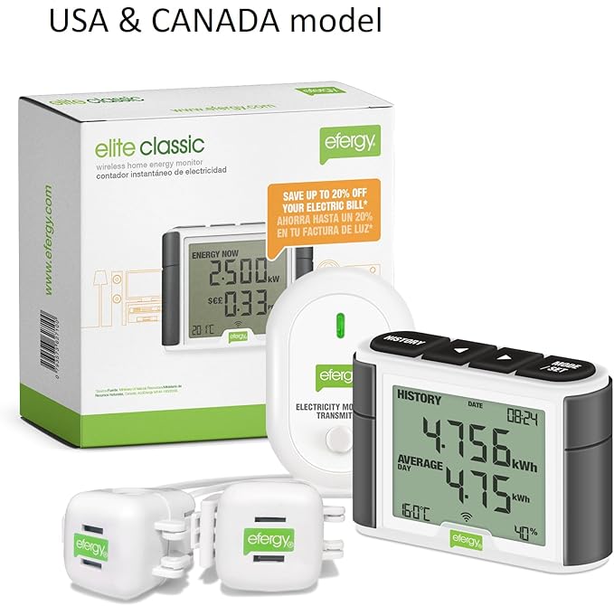 Efergy Elite Classic 4.0 Wireless Electricity Monitor