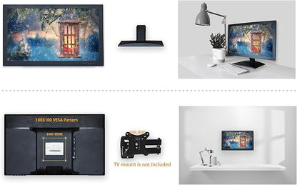 SVD 19.5” Security Monitor, 5MP/2560x1920 Super HD BNC Resolution, 3D Comb Filter, HDMI & BNC Inputs, Works with 5MP Security Cameras for DVR/NVR/PC