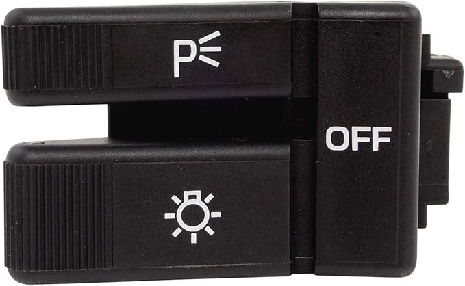 TRQ Headlight Headlamp Dash Mount 3 Button Switch Compatible with S10 Blazer Sonoma Pickup