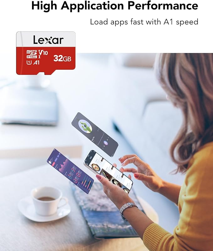 Lexar E-Series 32GB Micro SD Card 3 PK microSDHC UHS-I Flash Memory Card