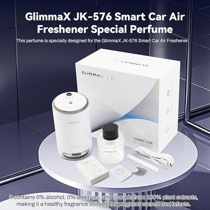Smart Car Air Fresheners Refill, JK-576 Smart Car Air Diffuser Dedicated Perfume Refill,50ml Can Be Used for 35 Days,Made With Natural Plant Extracts Fragrance. (1 Cypress Ball)