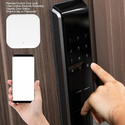 Luocute Smart, RJ45 Home Bridge Hub for Smart Home, with Remote Control via Mobile App, Compatible with Smart Entry Lock and Speaker