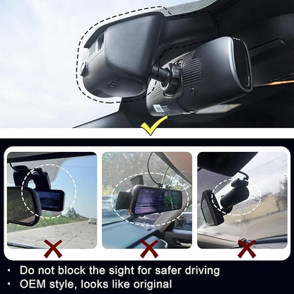 Mangoal 4K Dash Cam Custom Custom Fit Jeep Grand Cherokee 2016 2017 2018 2019 2020 2021 & Grand Cherokee WK 2022 (Model A),Check Model Carefully,Limited Trailhawk Overland,UHD 2160P Video,128GB Card