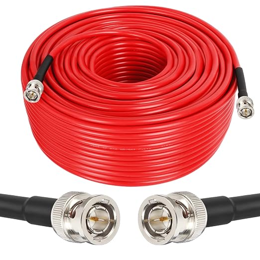 XRDS-RF 250FT HD Digital Video Cable - 4K/1080P 3G/6G SDI to HDMI Converter - BNC Male, 75 Ohm RG59 for Camera, Monitor, Recorder