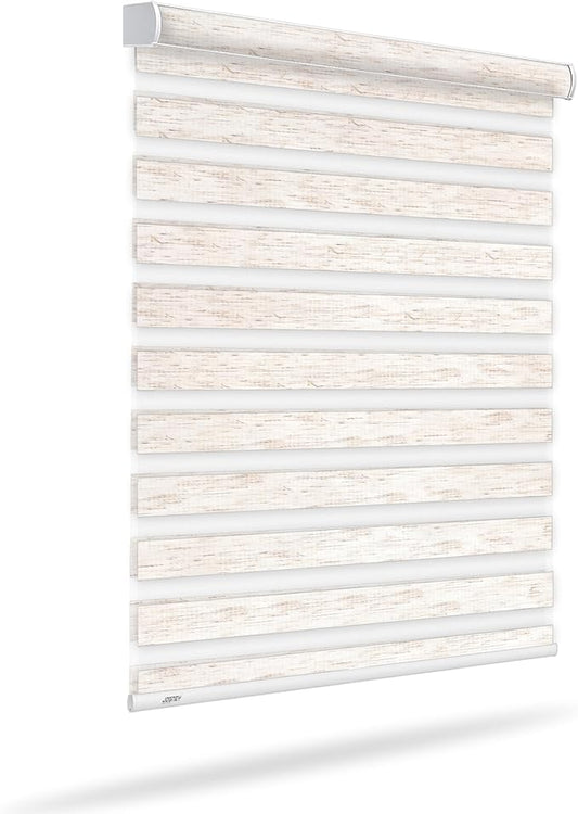Light Filtering Motorized Zebra/Roller Shades – LightFiltering-Scapes B1 Series Smart Remote Control Window Blinds