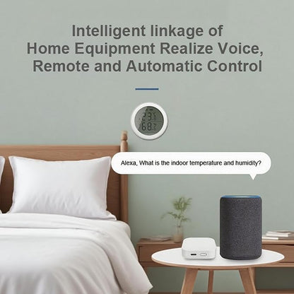 Tuya Smart Multi-Mode Gateway, Zigbee 3.0, Bluetooth Mesh, Smart Wireless Hub for Home Automation, 2.4GHz WiFi Only, APP Control, Compatible with Alexa, Google Assistant