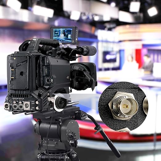 Superbat 3G/6G SDI Cable 3ft Right Angle BNC Male to Male 75 Ohm BNC Video Cable Thin Belden 1855A SDI Cable Short for HD Camera CCTV Monitor Video Switcher SDI Splitter etc 2-Pack