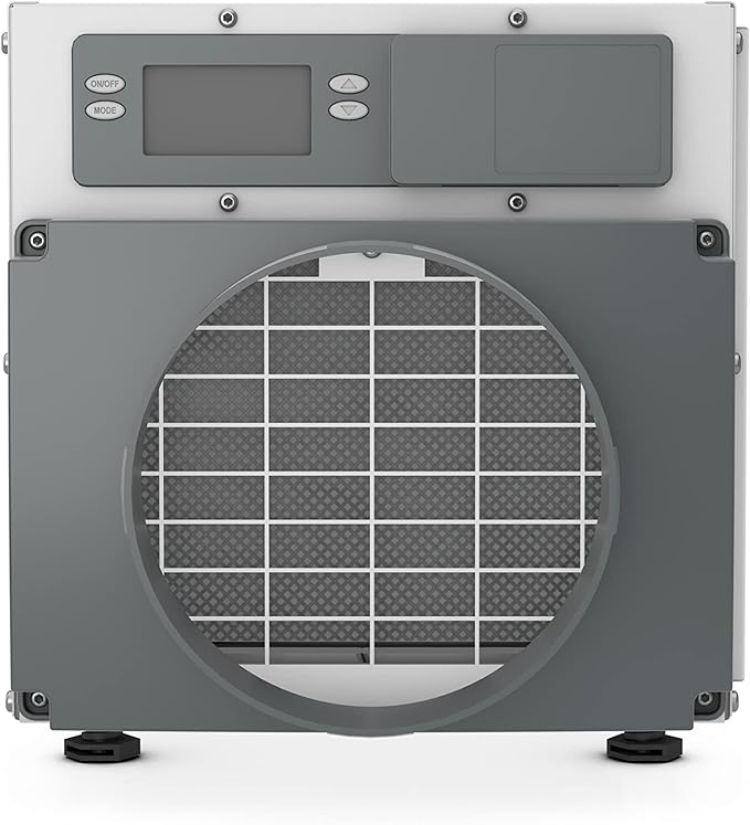 AprilAire E070 Pro 70-Pint Crawl Space Dehumidifier with Drain Hose, Commercial-Grade Whole-House Dehumidifier for Crawlspace, Basement, or Whole Home up to 2,200 sq. ft.