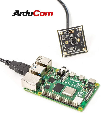 Arducam 16MP Autofocus USB Camera for Computer with Microphone, 1/2.8" IMX298 Mini UVC USB2.0 4K Video Webcam, with 3.3ft/1m Cable for Windows, Linux, Android and Mac OS