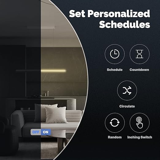 MOES Zigbee Smart Switches 3 Gang, Require MOES Zigbee Hub and Neutral Wire, Inteligente Single Pole Light Switch, Work as Relay, Support Tuya Smart Life, White