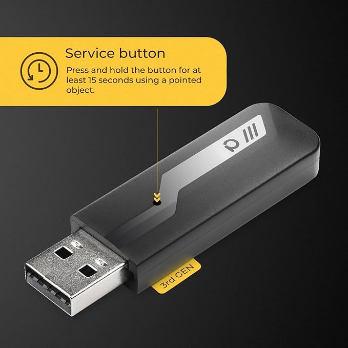 ConBee III - Universal Zigbee 3.0 USB Gateway dongle, incl. deCONZ & Phoscon App, Home Automation, Home Assistant, ioBroker, Zigbee2MQTT