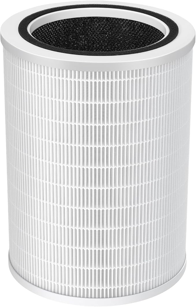 12010 HEPA Replacement Filter Compatible with Clorox 11010 & 11011 Air Purifier, Large Rooms up to 1,500 Sq Ft, 3-in-1 HEPA Filter (12010), 1 PACK
