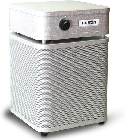 Austin Air HealthMate Plus Junior Air Purifier Sandstone - Advanced 4- Stage Filtration Air Purifiers For Home with Activated Carbon & Zeolite - Ideal as Air Purifiers for Bedroom, Model A250