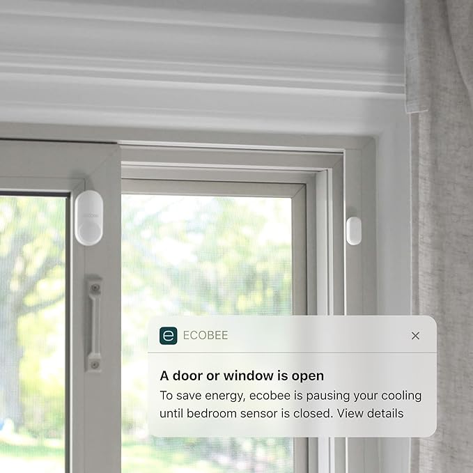 ecobee SmartCamera with Whole Home Sensors Bundle with ecobee Smart Camera Indoor WiFi Security Camera, 2 Pack SmartSensor for Doors & Windows, and ecobee SmartSensor 2 Pack. Smart Home - Compatible with ecobee Smart Thermostats for Home, Wifi Contact ...