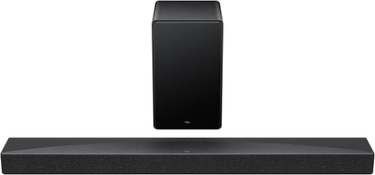 TCL Q65H 5.1 Surround Sound Bar with Wireless Subwoofer for Smart TV | Dolby Atmos DTS:X Calibration | 580W Power Bluetooth Home Theater Speaker with Bass | App Control & Remote Control | Latest Model