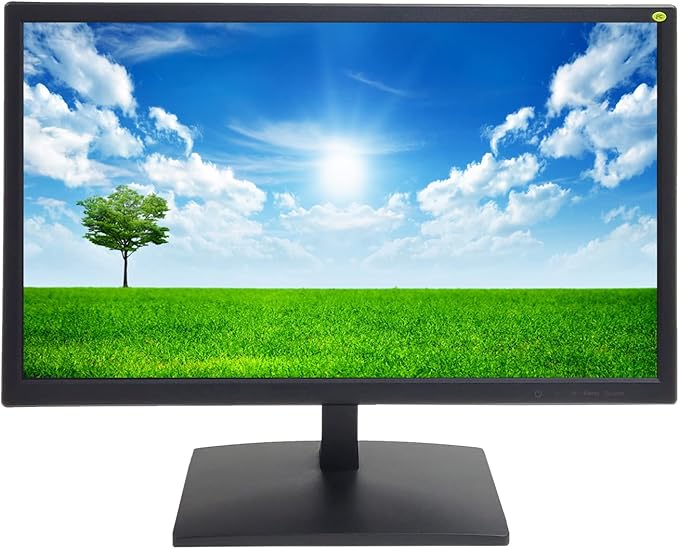 1stPV 19.5" Super HD 5MP/2592×1944 HD-TVI, AHD, CVI & CVBS 16:9 Professional Security Monitor, 1 HDMI, 2 BNC Inputs & 1 Outputs, working with 5MP security cameras directly in addition to DVR/NVR & PC