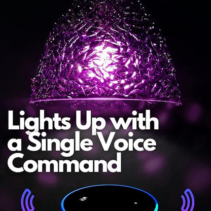MOBI Smart WiFi LED Bulb Multi-Color Changing LED Light Bulb for Home; Bedroom, Dimmable & Voice Command, Energy Efficient LED Bulbs, No Hub Required, Compatible with Alexa and Google