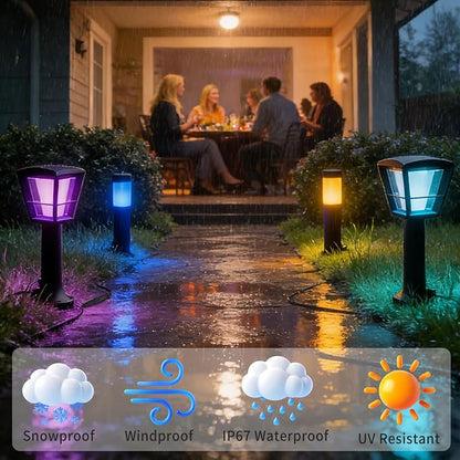 16 ft Weatherproof Extension for Philips Hue Outdoor Low Voltage Lights | Compatible with Lily Spot/XL Spot, Calla Pedestal, Econic Pathway & Amarant Light Bar - Requires hue Bridge