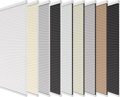 Changshade Cellular Shades Cordless Blinds Custom Size, Honeycomb Indoor Window Blind 1.5 inch Cell Pleated for Home, Office, Bedroom, Nursey, Fabric Sample