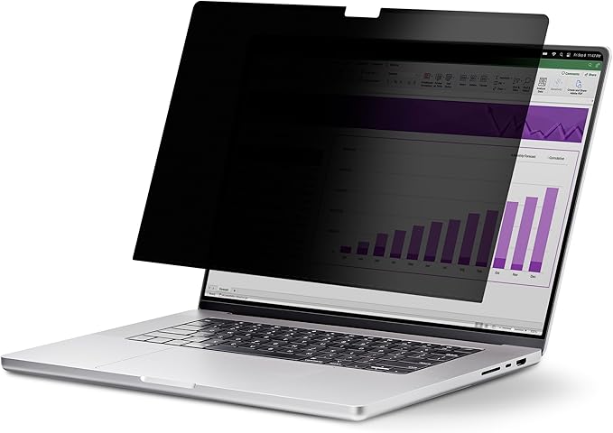 StarTech 14-inch MacBook Pro M1 M2 M3 M4 M5 Magnetic Laptop Privacy Screen, Reversible Anti-Glare Matte,Glossy Sides, Privacy Filter