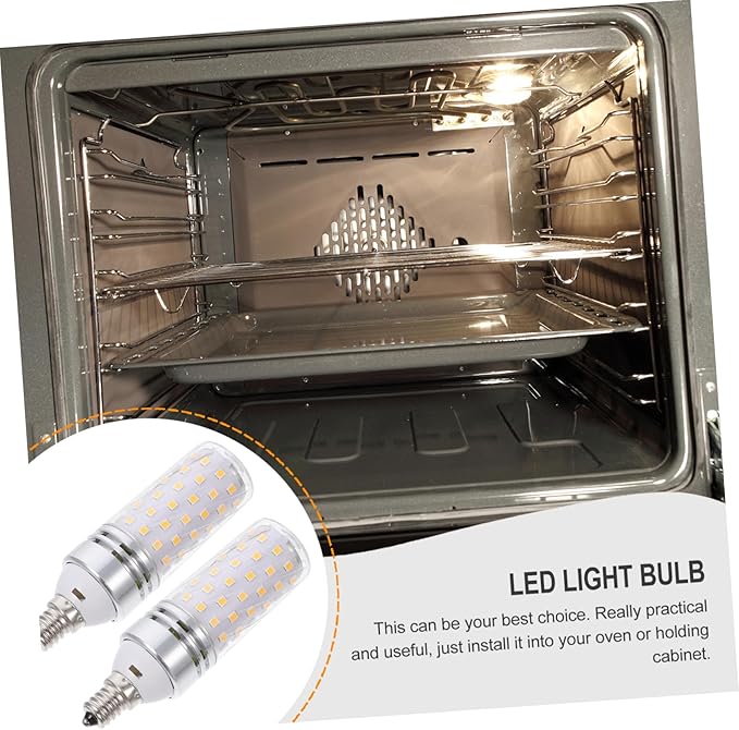balacoo E12 Smart LED Light Bulbs 2-Pack Non-Dimmable Daylight Brightness Energy Efficient Replacement Bulbs for Home Bedroom Kitchen and Living Room