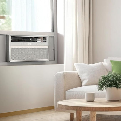 TCL 10000 BTU Q-Series Smart Inverter Window AC, Energy Efficient Air Conditioner with Fan, Dehumidifier, Remote Control & WiFi, Works with Smart Home Devices & TCL Home App, Cools up to 450 Sq. Ft.