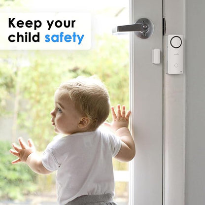 Onvis 4-in-1 Wireless Door Window Contact Sensor for Alarm System and Smart Home Automation ,Thermometer, Hygrometer, Only Works with Apple HomeKit (Thread) -Need to Upgrade The Firmware to 1.6.6