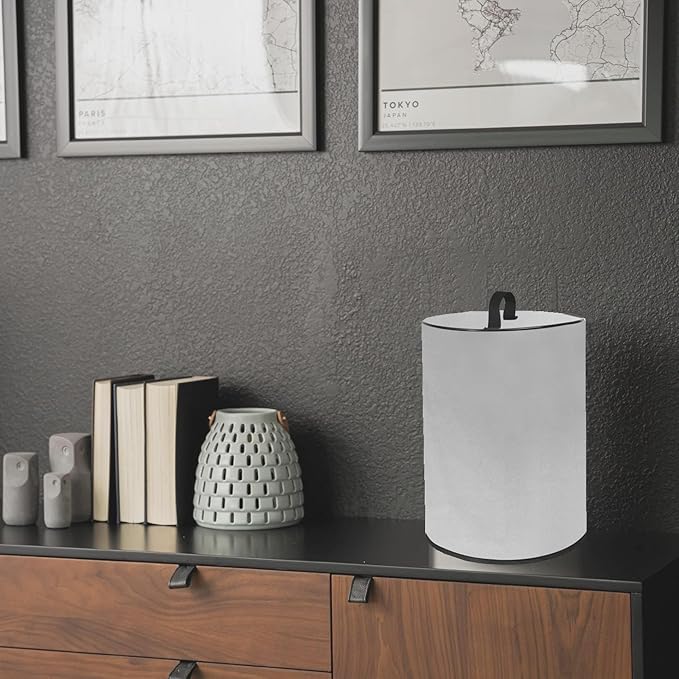 Heavy Duty Fabric Water-Resistant Nylon Air Purifier Dust Cover Compatible with LEVOIT Air Purifier Core300-P/Core 300S/Afloia Kilo Air Purifiers/PuroAir 240 HEPA 14 Air Purifier (Silver Grey)