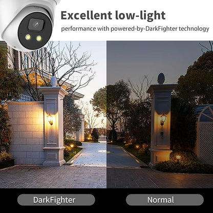DS-2CD2386G2-I 4K 8MP PoE IP Camera Outdoor Excellent Low-Light Performance Human/Vehicle Detection IP67 2.8mm Lens Wide Angle International Version