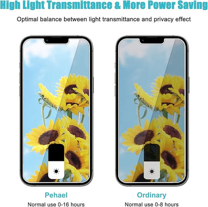 PEHAEL 3 Pack for iPhone 11/iPhone XR Privacy Screen Protector Anti-Spy Tempered Glass Film 9H Hardness Easy Installation Bubble Free [6.1 inch]