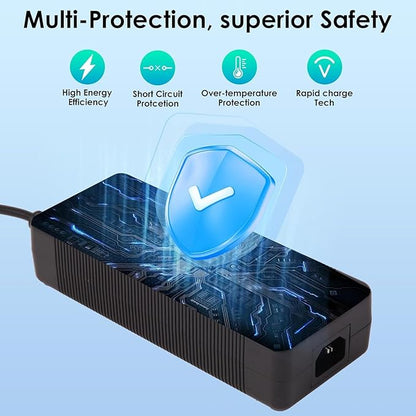 Power Supply Adapter 4-Pin 48V 3.75A Compatible with Swann NVR16-8580 16 Ch 4k Network Video Recorder Ultra HD CCTV Security System NVR16-8580RN NVR-168580 FJ-SW2028A48003850 FJ-SW2028A48003750。