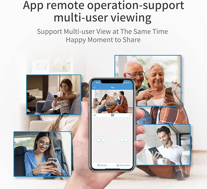 LIZVIE Hidden Camera Smoke Detector, Manual DIY Design, 5000mAh Ceiling-Mounted 1080P HD Night Vision & Motion Detection APP Remote Control for Home/Office Indoor Surveillance Security