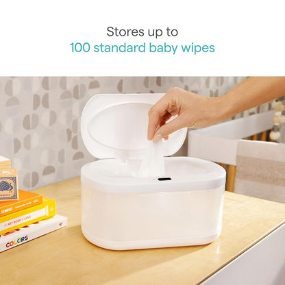 Munchkin Touch Free Baby Wipe Warmer with Nightlight & Motion Sensor, White