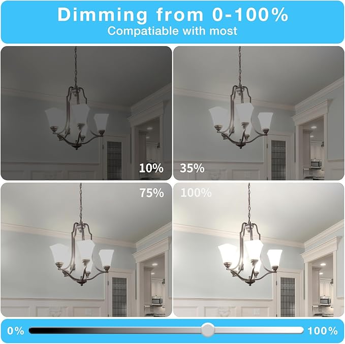 DAYBEETER 6 Pack Dimmable G9 LED Bulb 4W (40 Watt Equivalent), 6000K Daylight White, G9 Halogen Bulb,T4 G9 Bi-pin Base Light Bulbs for Chandelier,120V 450LM 360 Beam Angle No-Flicker G9 Bulb