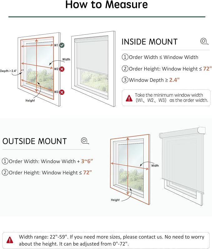 Yoolax Motorized Blinds with Remote, 100% Blackout Smart Blinds for Bedroom Home Office, Automatic Roller Window Shades Work with Alexa Voice Control, No Valance (Jacquard White, 45" W x 72" H)