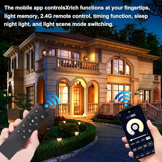 LED Bulb with a 2.4GHz Remote Control, A60 9W Color Changing Smart Light Bulb for Lamp, Bderoom, Mood Soothing, 80W Equivalent (9W) 830lm,Dimmable 1% to 100% 3000-6500K,2 Bulb & Remote