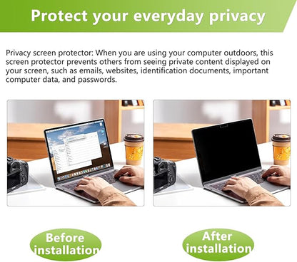 Magnetic Privacy Screen Protector for MacBook Pro 16 Inch (2021-2026, M1/M2/M3/M4/M5, Pro/Max) Removable Matte Anti Glare Blue Light, Anti-Spy Screen Filter for Mac Pro 16inch Laptop Filter