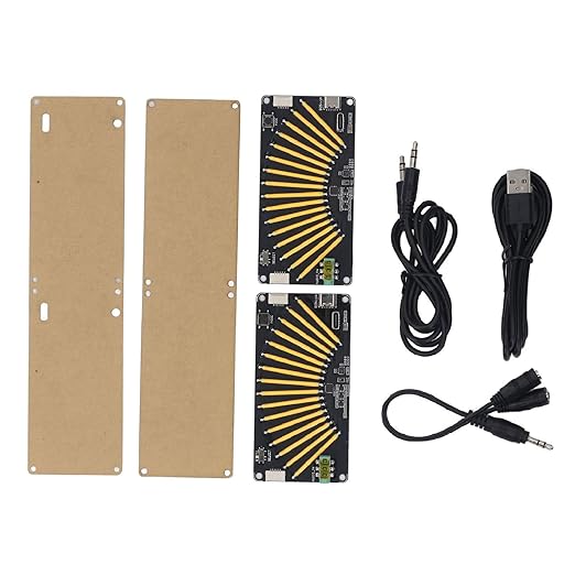 Audio Level Indicator, Voice Controlled Music Level Indicator with Adjustable Light Speed Controls for Home Stereo System
